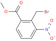 2-Bromomethyl-3-nitrobenzoic acid methyl ester